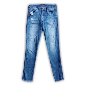 MOTHER Blue Ankle & Cropped Jeans